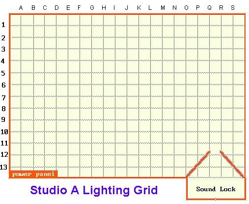 studio lighting grid