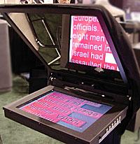 teleprompter